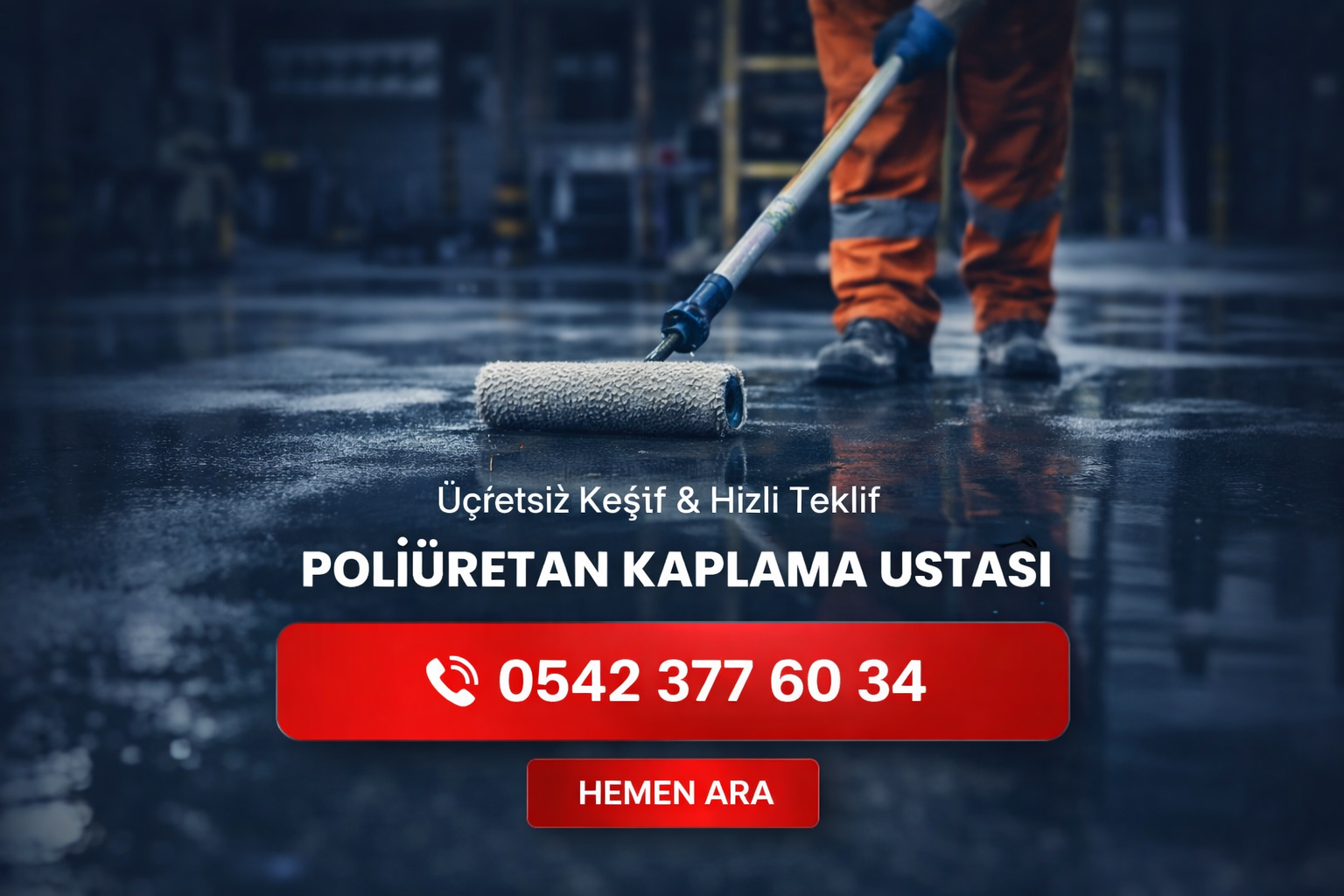 İstanbul poliüretan kaplama ustası