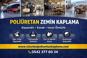 Depo ve ticari alanlarda poliüretan zemin kaplama