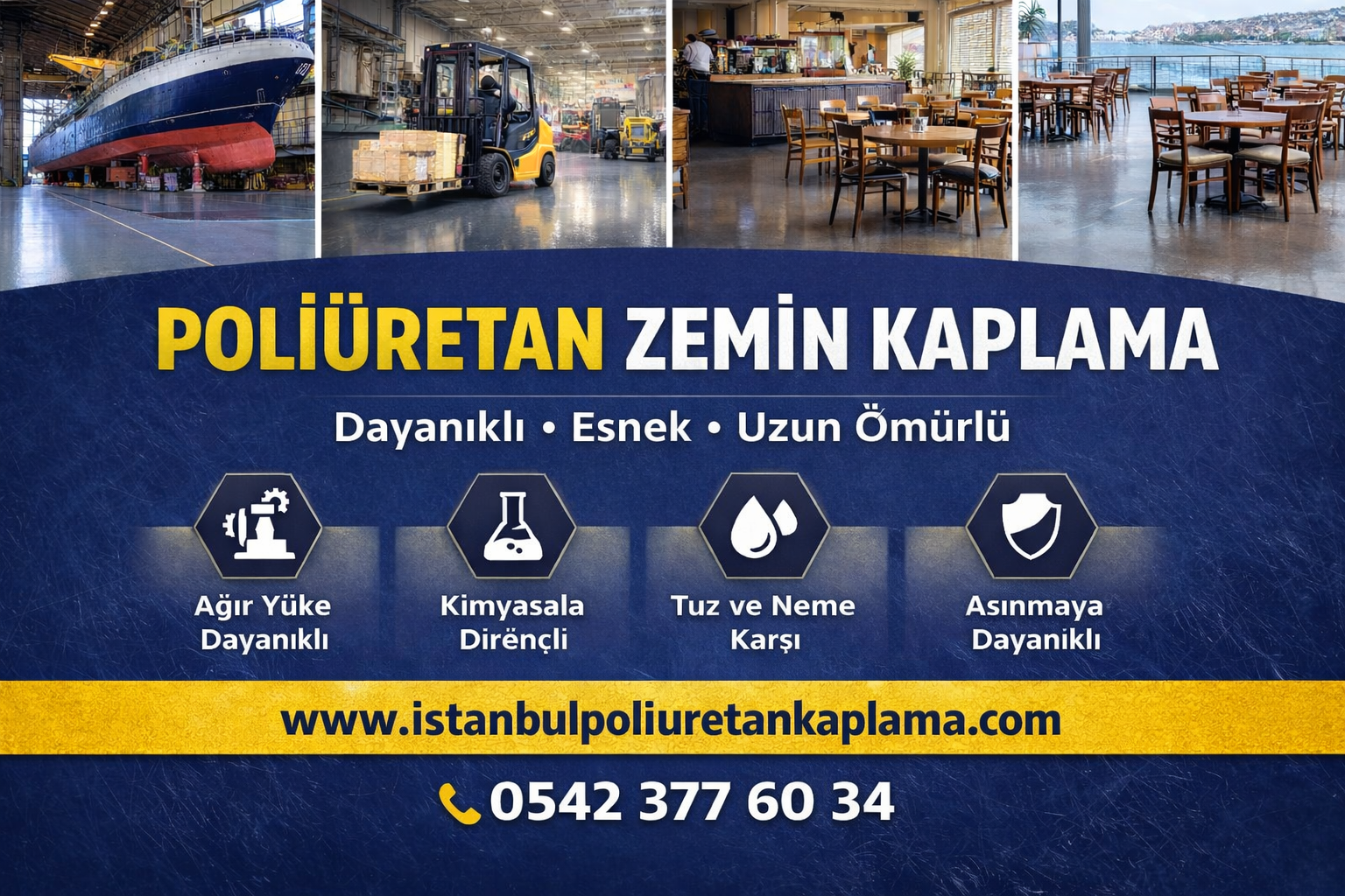 poliüretan zemin kaplama