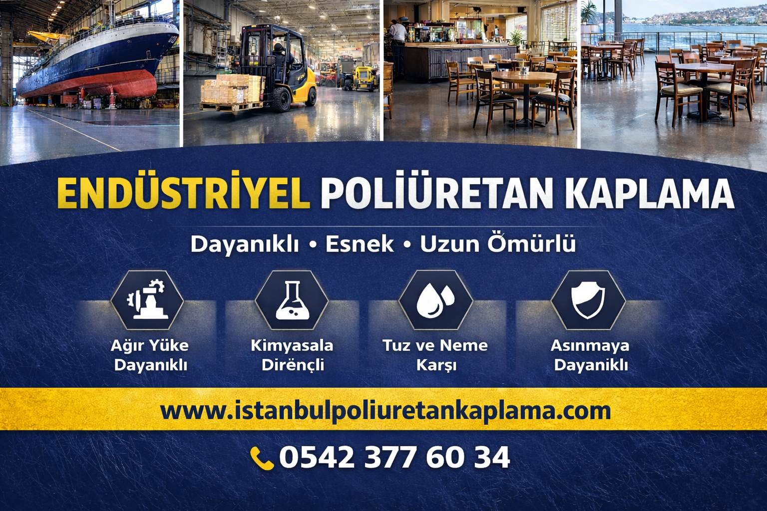 endüstriyel poliüretan kaplama
