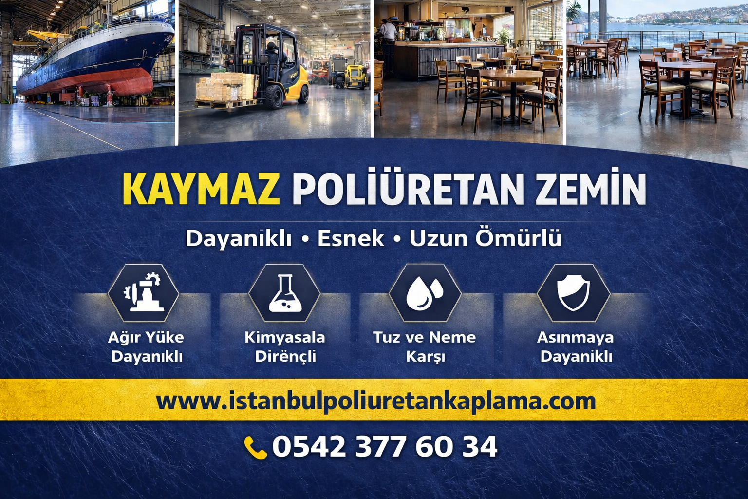 kaymaz poliüretan kaplama